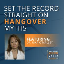 Listen to Hangover Myths with Dr. Omalley