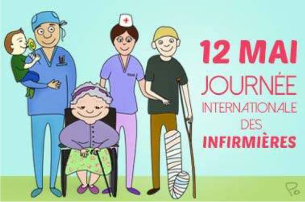 JOURNÉE INTERNATIONALE DE L’INFIRMIÈRE 12/05