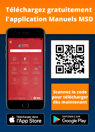 Téléchargez l’application Manuel MSD. 