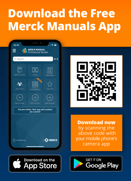 Merck Manual Professional Edition